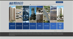 Desktop Screenshot of besalco.cl